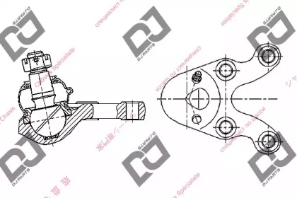 Шарнир DJ PARTS DB1042