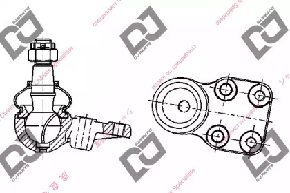 Шарнир DJ PARTS DB1123