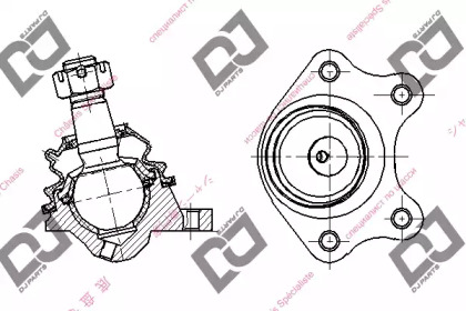 Шарнир DJ PARTS DB1144