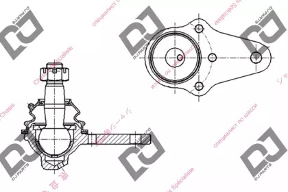 Шарнир DJ PARTS DB1147