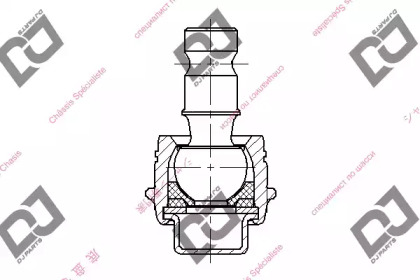 Шарнир DJ PARTS DB1180