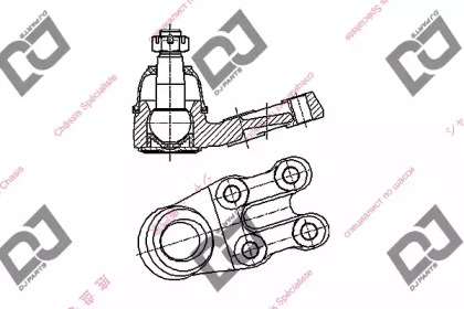 Шарнир DJ PARTS DB1183