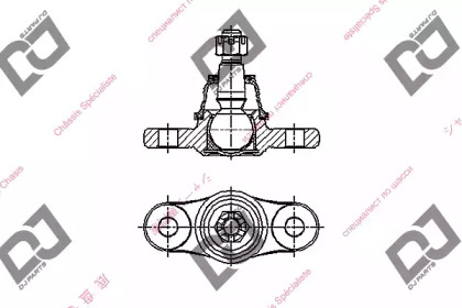 Шарнир DJ PARTS DB1190