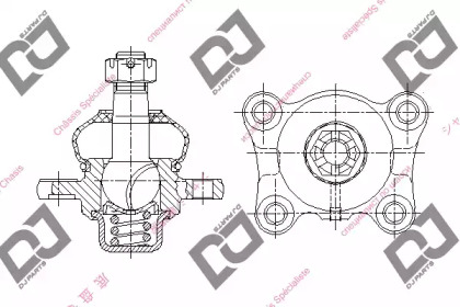 Шарнир DJ PARTS DB1201