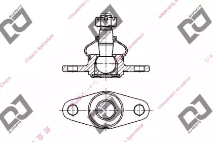 Шарнир DJ PARTS DB1204