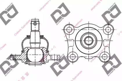 Шарнир DJ PARTS DB1207