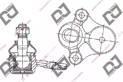 Шарнир DJ PARTS DB1232