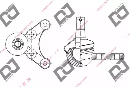 Шарнир DJ PARTS DB1233