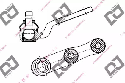 Шарнир DJ PARTS DB1249