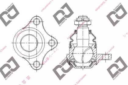 Шарнир DJ PARTS DB1258