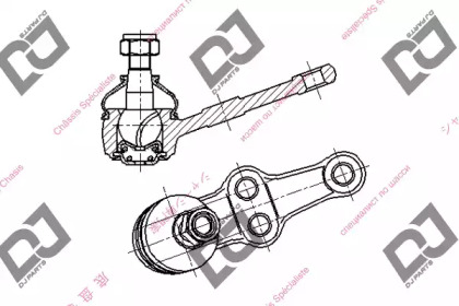 Шарнир DJ PARTS DB1284