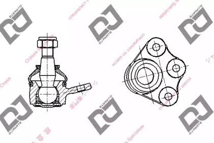 Шарнир DJ PARTS DB1310