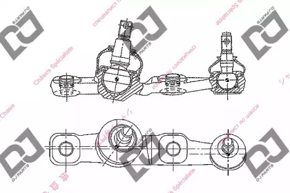 Шарнир DJ PARTS DB1321