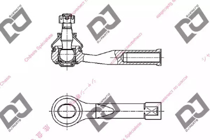 Шарнир DJ PARTS DE1037