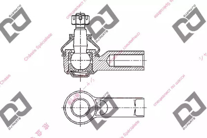 Шарнир DJ PARTS DE1049