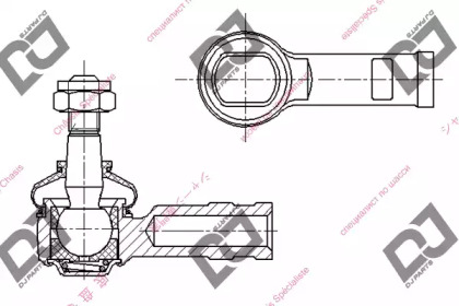 Шарнир DJ PARTS DE1093