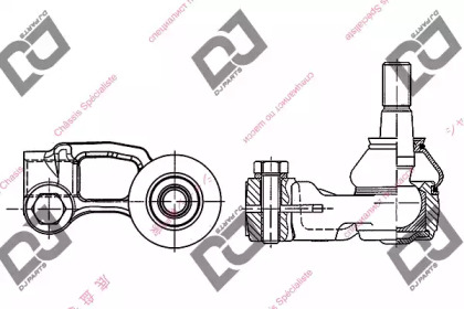 Шарнир DJ PARTS DE1095