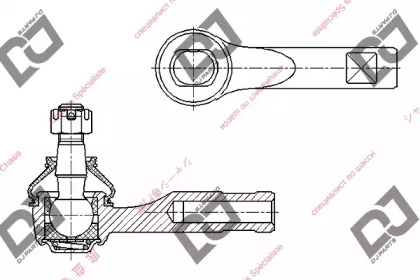 Шарнир DJ PARTS DE1164