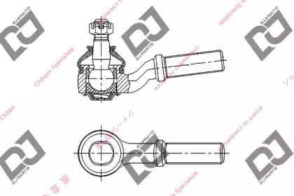 Шарнир DJ PARTS DE1165