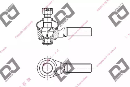 Шарнир DJ PARTS DE1167