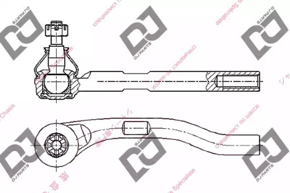 Шарнир DJ PARTS DE1223