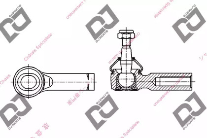 Шарнир DJ PARTS DE1313