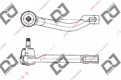 Шарнир DJ PARTS DE1315