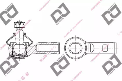 Шарнир DJ PARTS DE1354