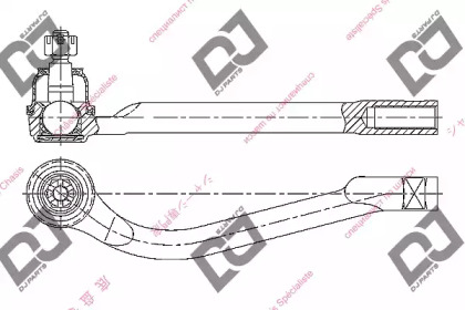 Шарнир DJ PARTS DE1397