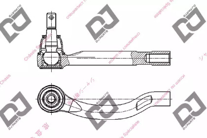 Шарнир DJ PARTS DE1413