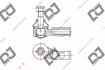 Шарнир DJ PARTS DE1426