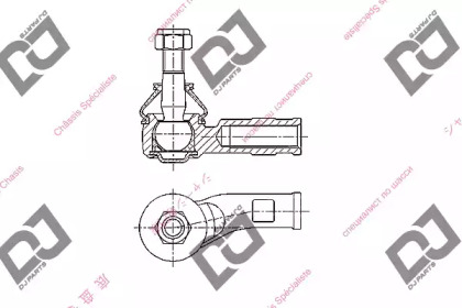 Шарнир DJ PARTS DE1427