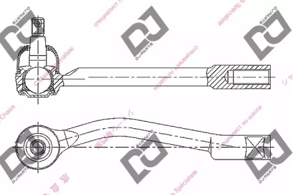 Шарнир DJ PARTS DE1434