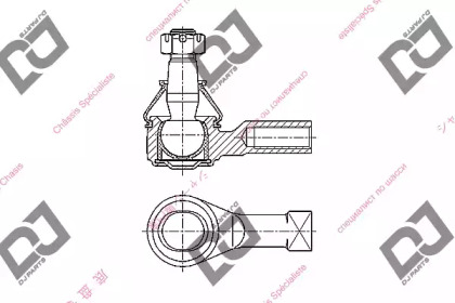 Шарнир DJ PARTS DE1440