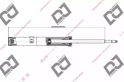 Амортизатор DJ PARTS DS1075HS