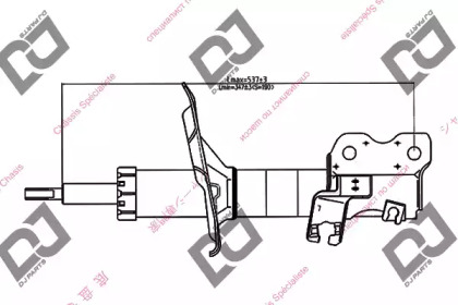 Амортизатор DJ PARTS DS1114GS