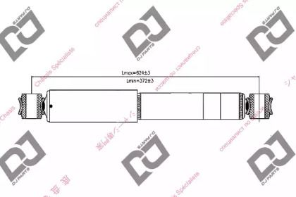 Амортизатор DJ PARTS DS1183GT