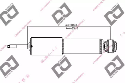 Амортизатор DJ PARTS DS1205GT