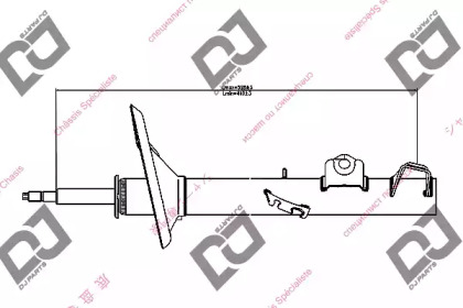 Амортизатор DJ PARTS DS1207GS