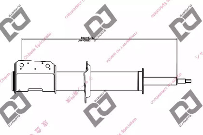 Амортизатор DJ PARTS DS1234HS