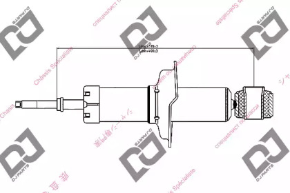 Амортизатор DJ PARTS DS1246GT