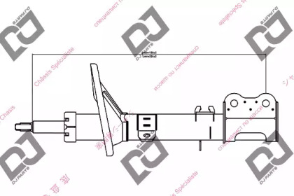 Амортизатор DJ PARTS DS1248GS