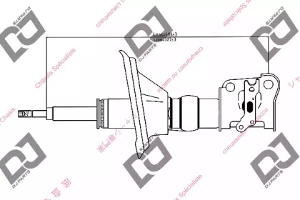 Амортизатор DJ PARTS DS1316GS