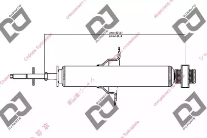 Амортизатор DJ PARTS DS1324GT