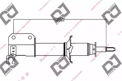 Амортизатор DJ PARTS DS1339GS