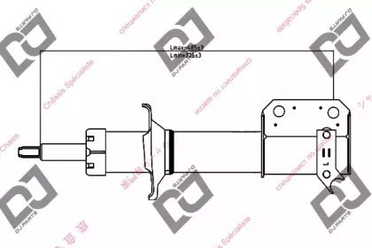 Амортизатор DJ PARTS DS1344GS