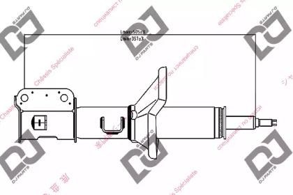 Амортизатор DJ PARTS DS1359GS