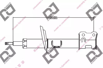 Амортизатор DJ PARTS DS1396GS