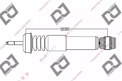 Амортизатор DJ PARTS DS1411GT