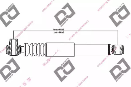 Амортизатор DJ PARTS DS1419GT